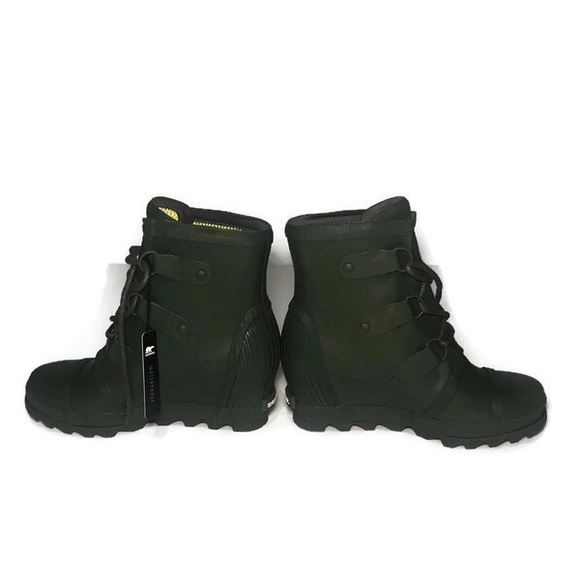 NEW SOREL Joan wedge rain boots - Picture 4 of 5